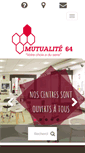 Mobile Screenshot of mutualite64.fr